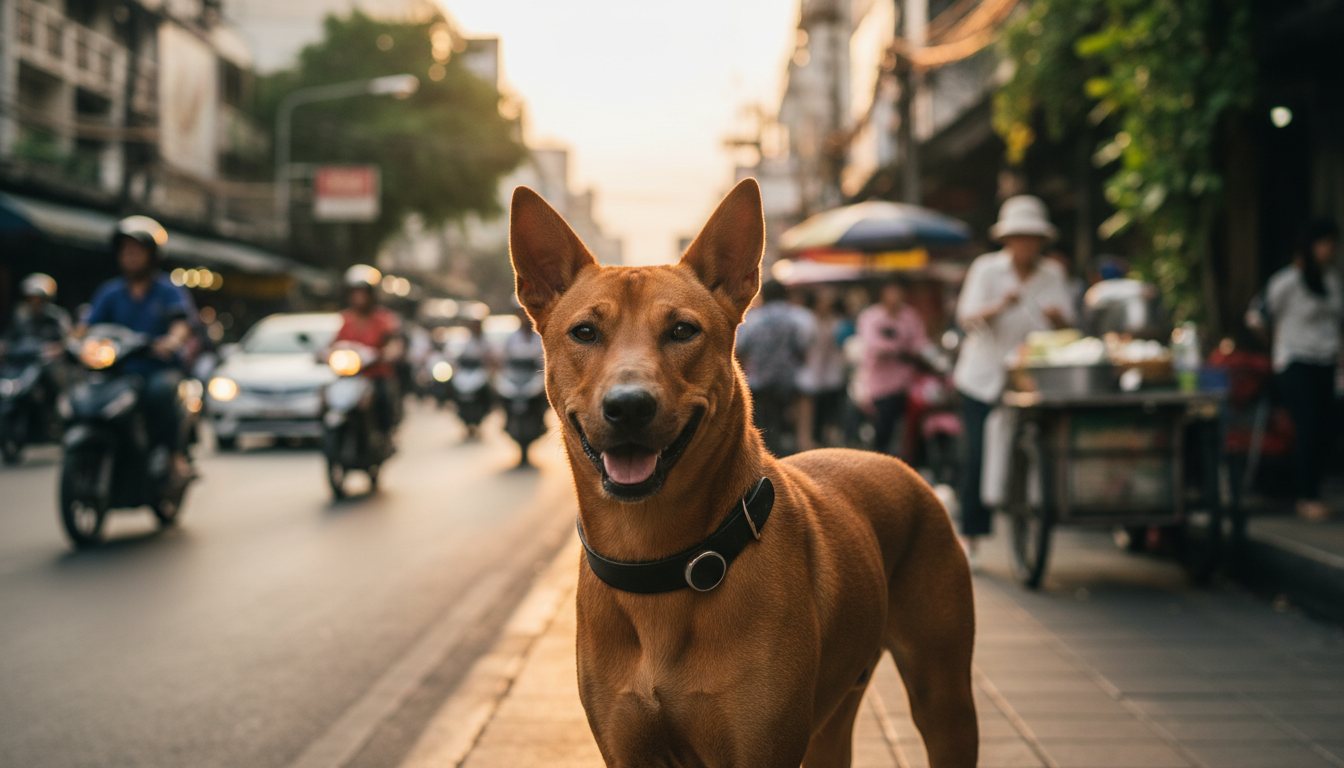 GPS Trackers for Dogs: Peace of Mind in Thailand's Busy Cities